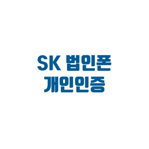 Read more about the article sk 법인폰 본인인증 개인인증 절차